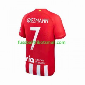 Fußballtrikots Atlético Madrid 2 Antoine Griezmann 7 2023-2024 Kurzarm Heimtrikotsatz kaufen